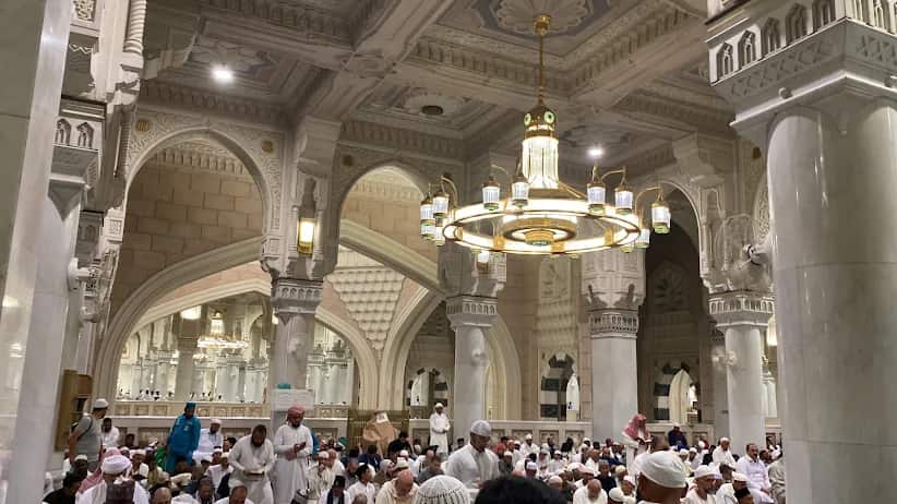 داخل المسجد الحرام